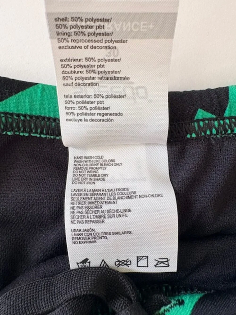 Speedo Vortex Maze Brief Boys 30 Competitive Swimwear Black Green Endurance+ NEW - Picture 4 of 8